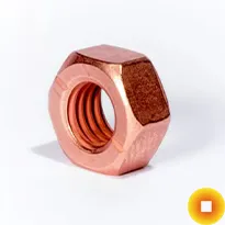 Медные гайки 1 мм М1 ГОСТ 5927-70 шестигранные
