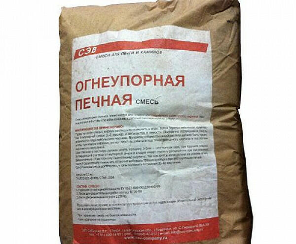 смеси огнеупорные